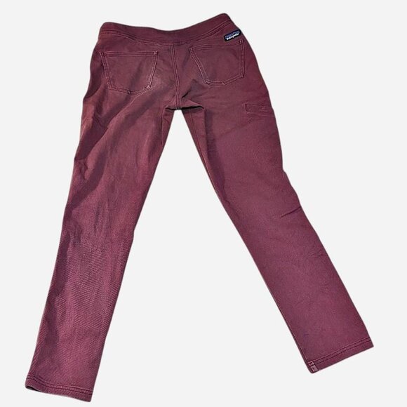 Patagonia Women's Escala Climbing Pants, Burgundy, Size 6 - Picture 4 of 6